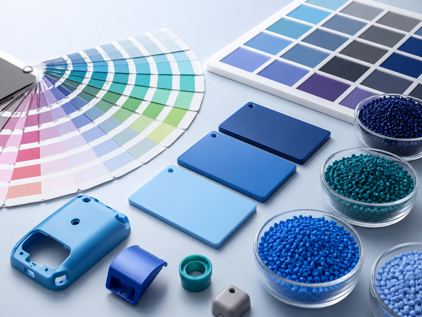 Custom color matching samples